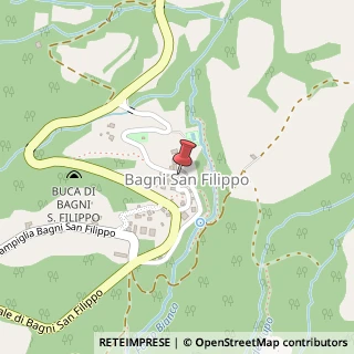 Mappa Via San Filippo, 22, 53023 Piancastagnaio, Siena (Toscana)