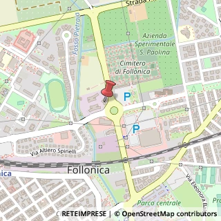Mappa Via Amendola, 58022 Follonica GR, Italia, 58022 Follonica, Grosseto (Toscana)