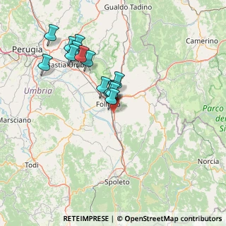 Mappa Via Franco Santocchia, 06034 Foligno PG, Italia (13.36867)