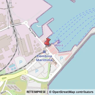 Mappa Via Porto Arenile, 31, 57025 Piombino, Livorno (Toscana)