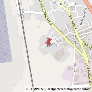 Mappa Via del Pantano, 33, 06034 Foligno, Perugia (Umbria)