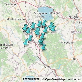 Mappa SS71, 05017 Monteleone D'orvieto TR, Italia (9.96722)