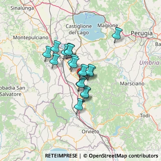 Mappa SS71, 05017 Monteleone D'orvieto TR, Italia (9.29444)