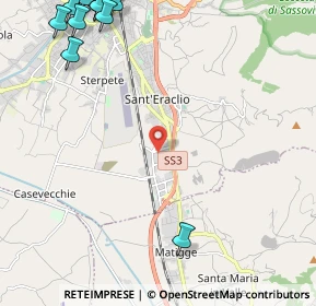 Mappa Via Bianca, 06034 Foligno PG, Italia (3.921)