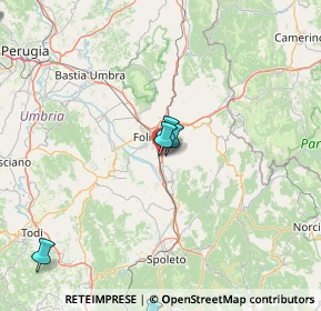 Mappa Via Bianca, 06034 Foligno PG, Italia (33.41)