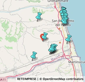 Mappa Via Borgo da Monte, 63076 Monteprandone AP, Italia (4.31526)