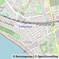 Mapa Follonica