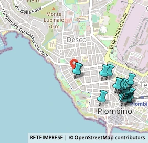 Mappa Via Rossini-8 e al Porto Marina di, 57025 Piombino LI, Italia (0.6505)