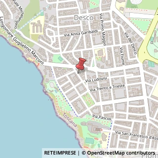 Mappa Via Gioacchino Rossini, 5, 57025 Piombino, Livorno (Toscana)