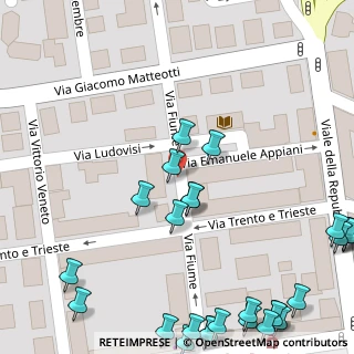 Mappa Via Fiume, 57025 Piombino LI, Italia (0.07407)