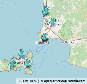 Mappa Via della Ferriera, 57025 Piombino LI, Italia (19.49182)