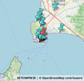 Mappa Via della Ferriera, 57025 Piombino LI, Italia (3.7695)