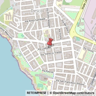 Mappa Via Boncompagni Ludovisi, 7c, 57025 Piombino, Livorno (Toscana)
