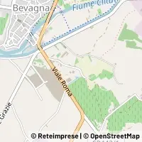Kaart Bevagna