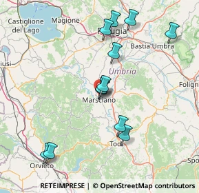 Mappa Via Ticino, 06055 Marsciano PG, Italia (16.05583)