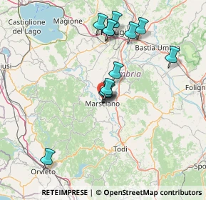 Mappa Via Ticino, 06055 Marsciano PG, Italia (13.80846)