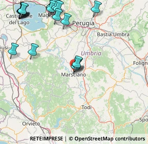 Mappa Via Ticino, 06055 Marsciano PG, Italia (23.634)