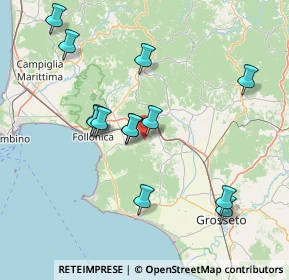 Mappa Località Bagnetti, 58023 Gavorrano GR, Italia (15.85769)