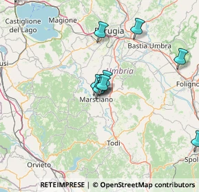 Mappa Vocabolo Torre Sapienza, 06055 Marsciano PG, Italia (18.56818)