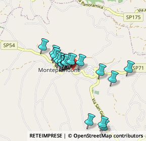 Mappa Via Borgo da Mare, 63076 Monteprandone AP, Italia (0.7185)