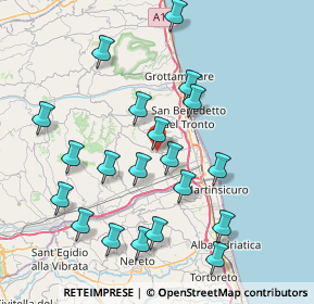 Mappa Via Indipendenza, 63076 Monteprandone AP, Italia (8.466)