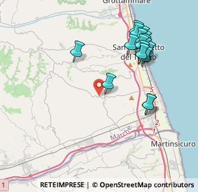 Mappa Via Indipendenza, 63076 Monteprandone AP, Italia (4.27474)