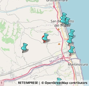 Mappa Via Indipendenza, 63076 Monteprandone AP, Italia (4.91636)