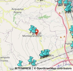 Mappa Via Indipendenza, 63076 Monteprandone AP, Italia (3.3265)