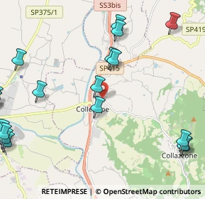 Mappa SP Piedicolle, 06050 Collazzone PG, Italia (3.2585)