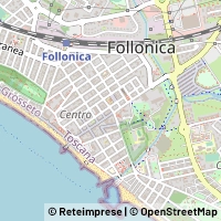Kaart Follonica