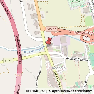 Mappa Via Cesare Luciano Gabrielli, 140, 63074 San Benedetto del Tronto, Ascoli Piceno (Marche)