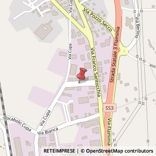 Mappa Via Giovanni Polanga, 2, 06038 Foligno, Perugia (Umbria)
