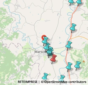 Mappa Via Torre Sapienza, 06055 Marsciano PG, Italia (5.71688)