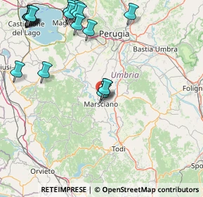 Mappa Via Torre Sapienza, 06055 Marsciano PG, Italia (23.425)