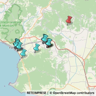 Mappa Via Belvedere, 58023 Gavorrano GR, Italia (7.7995)