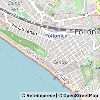 Kaart Follonica