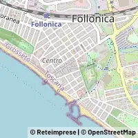 Mapa Follonica