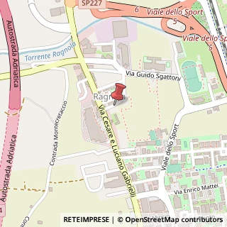 Mappa Via Monte Cristallo, 26, 63074 San Benedetto del Tronto, Ascoli Piceno (Marche)