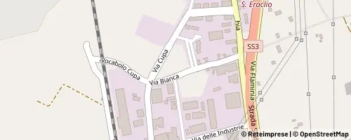 Mappa Foligno