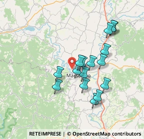 Mappa SP376, 06055 Marsciano PG, Italia (6.55875)