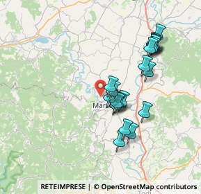 Mappa SP376, 06055 Marsciano PG, Italia (7.0745)