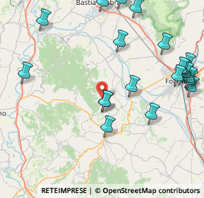 Mappa Via del Macchione, 06031 Bevagna PG, Italia (10.781)