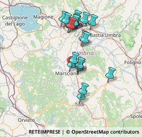 Mappa Schiavo, 06055 Marsciano PG, Italia (13.347)