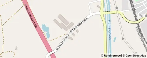 Mappa Città della Pieve