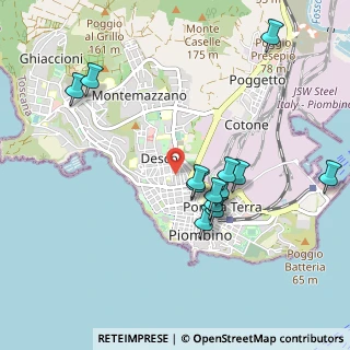 Mappa Via X Settembre, 57025 Piombino LI, Italia (0.99231)