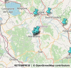 Mappa Via Albert Einstein, 06055 Marsciano PG, Italia (18.50182)