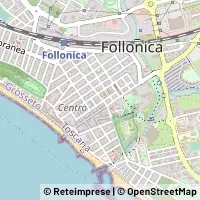 Mapa Follonica