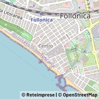 Kaart Follonica