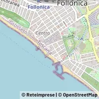 Mapa Follonica