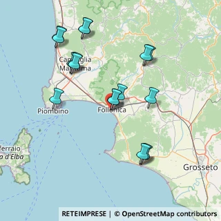 Mappa Via Guglielmo Marconi, 58022 Follonica GR, Italia (16.76765)